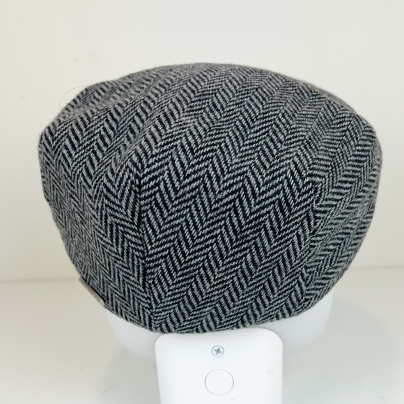 STETSON Wool Blend Herringbone Driving Cap Hat Size XL - Picture 4 of 8